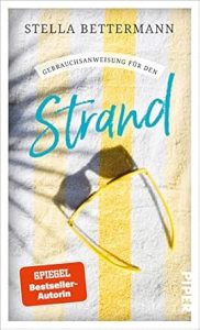 Buchcover: Es ist ein Strandlaken zu sehen, auf dem eine Sonnenbrille liegt und auf das der Schatten einer Palme fällt.
